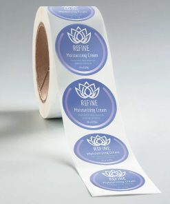 Circle Paper Roll Labels