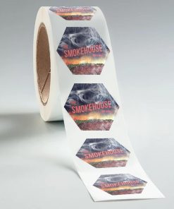 Custom Die Cut Paper Roll Labels