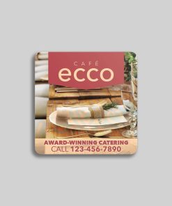 Round Corner Square Stickers